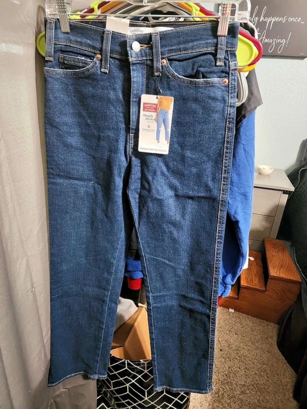 Signature by Levi Strauss & Co. Heritage High Rise Straight. Heritage High Rise